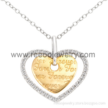 Gold Design Pendant, 18k Jewelry for Promotion Gift (P023)